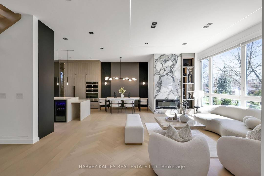 Tucked Into One Of Newmarket's Most Established Crescent Settings, This Fully Recreated 4 2 Bedroom and 5 Full Bathroom Residence Offers Almost 5, 000 Sq.