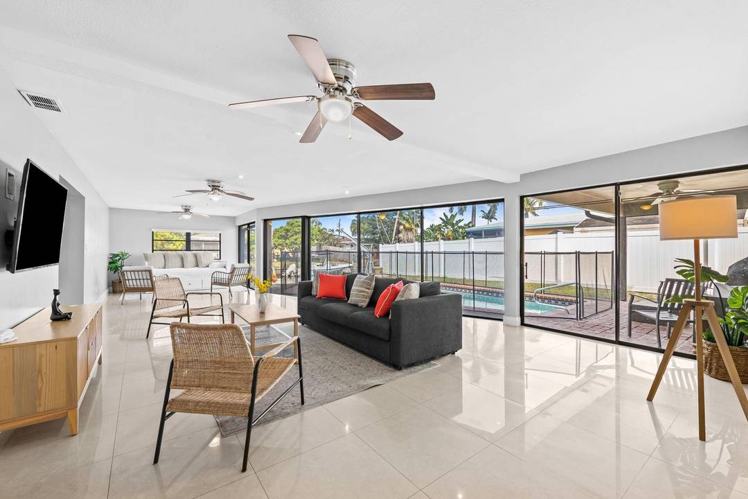 Waterfront home in the peaceful Boulevard Park Isles neighborhood of Fort Lauderdale.