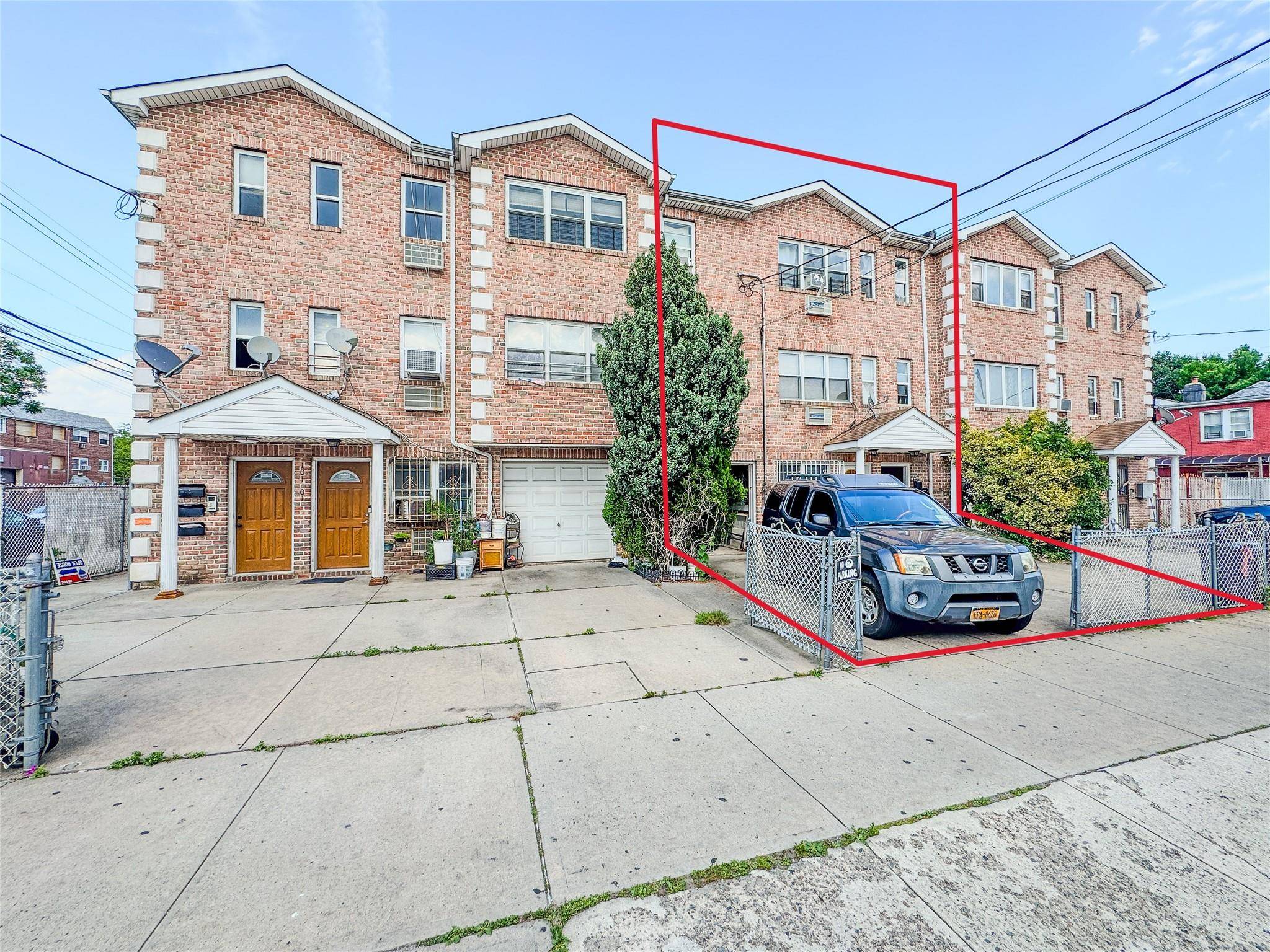 2003 new construction three family home located near subway station A train on 80th Street.