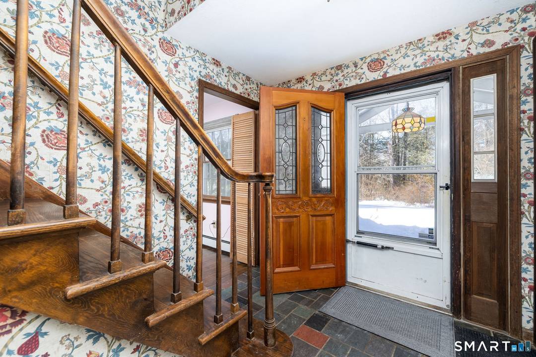 A rare opportunity on Torrington's East Side, this well built four bedroom Colonial is set on 8.