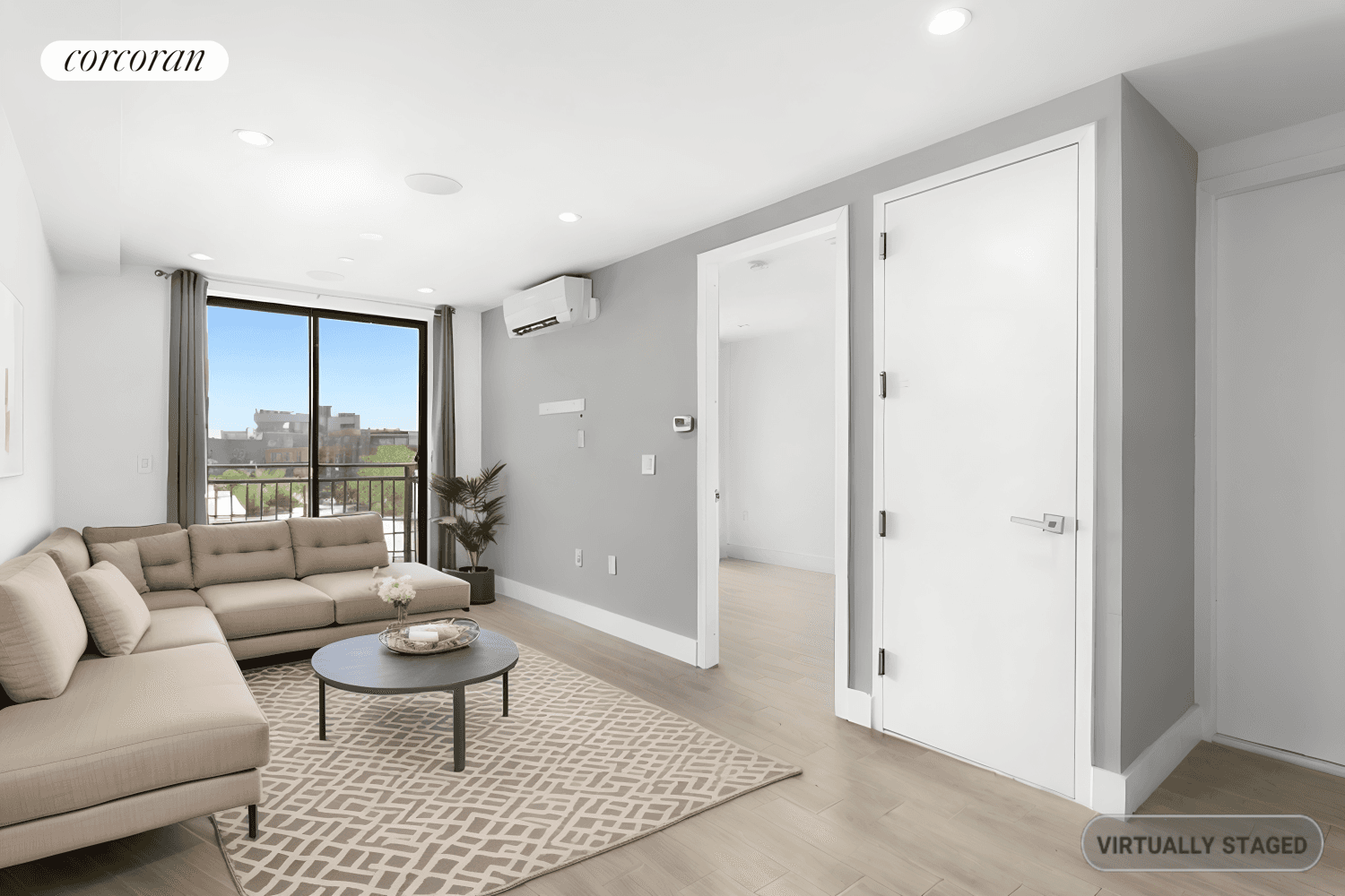 Sunny one bedroom apartment in a new luxurious building located in South Slope available for 2 1 moving in.
