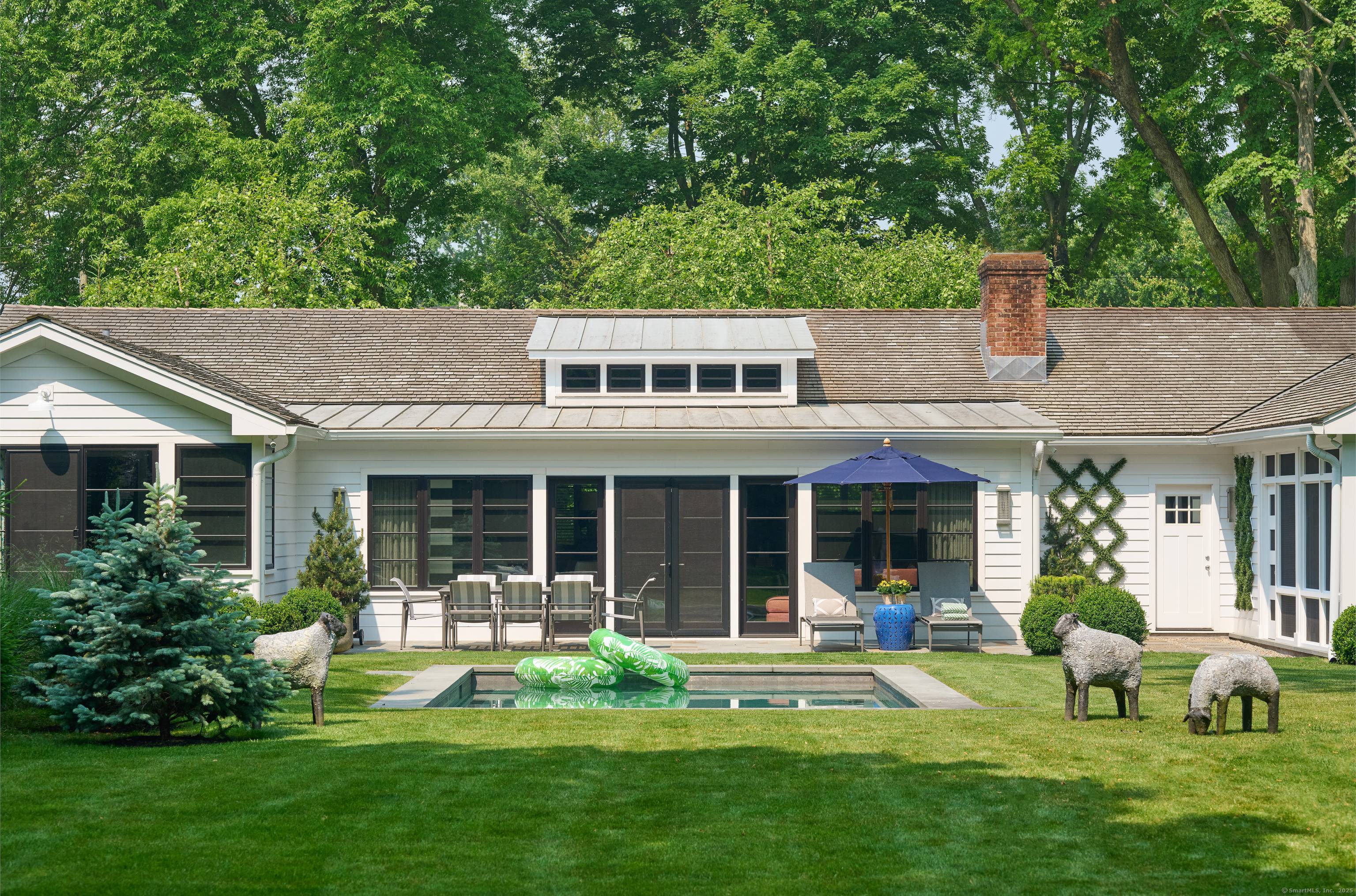 Welcome to the Highland House, a timeless ranch style retreat in the heart of Rowayton.