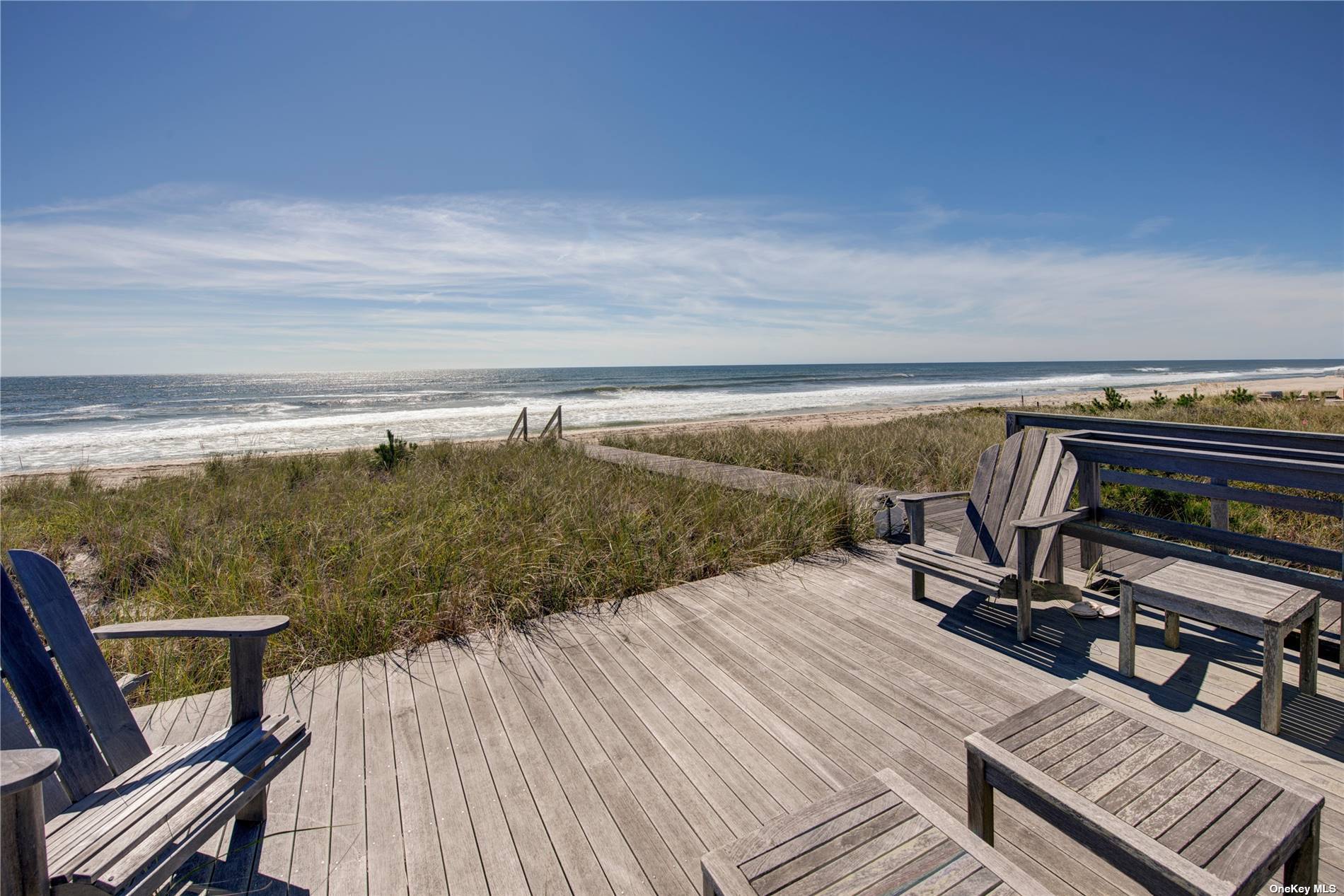Live in laid back luxury in this oceanfront home in Quogue, one of the most desirable areas of the world famous Hamptons.