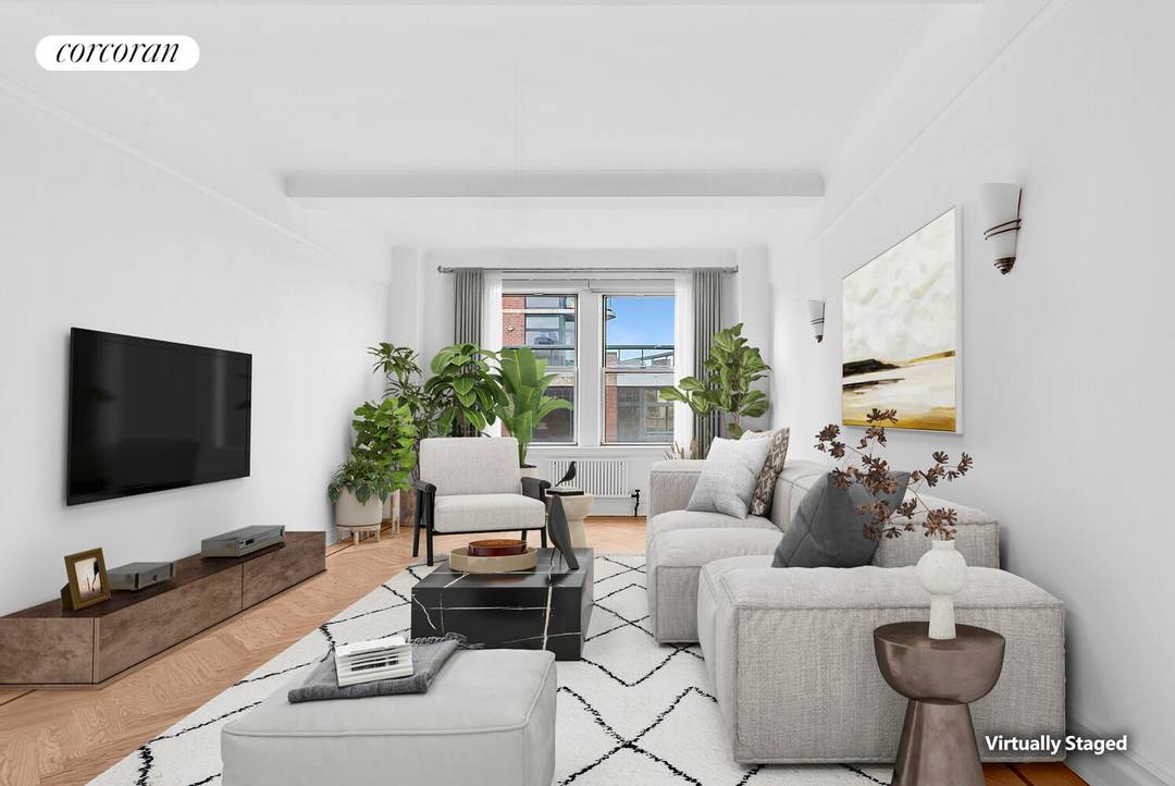245 W. 107th St 15D is a beautifully renovated, well proportioned 2 bedroom, 1.