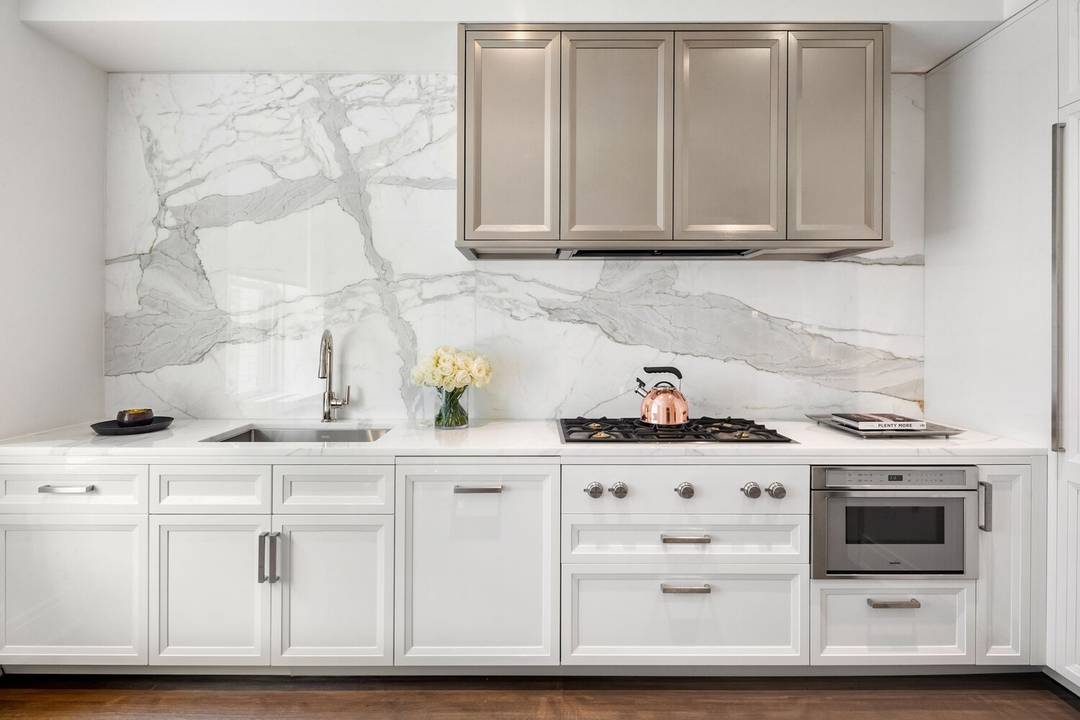 Rare Sponsor Unit ! ! Beauty abounds in this floor though three bedroom, three and a half bathroom home with north and south exposures, 10 foot ceilings, fully restored, oversized ...