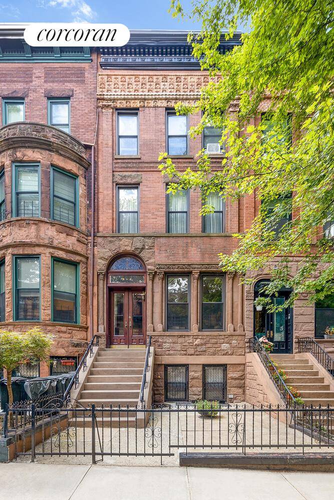 Located in the heart of prime Center Park Slope, this elegant four story brownstone offers approximately 3, 300 square feet of interior space, plus a full basement, on one of ...