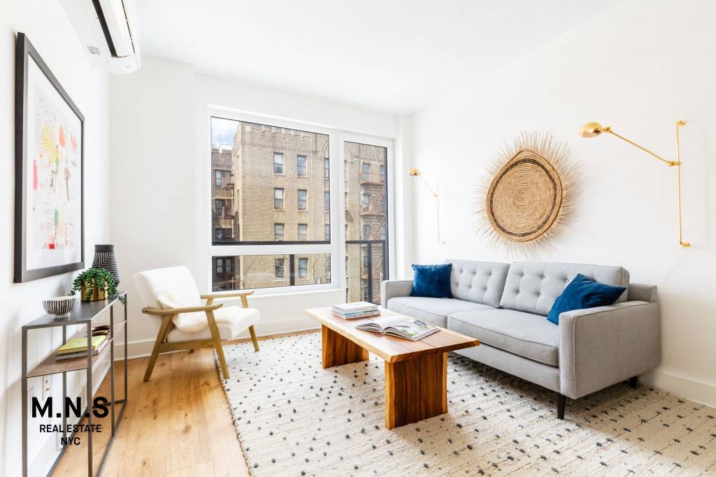 Residence 3B in The Rutland is a meticulous one bedroom layout with a balcony !