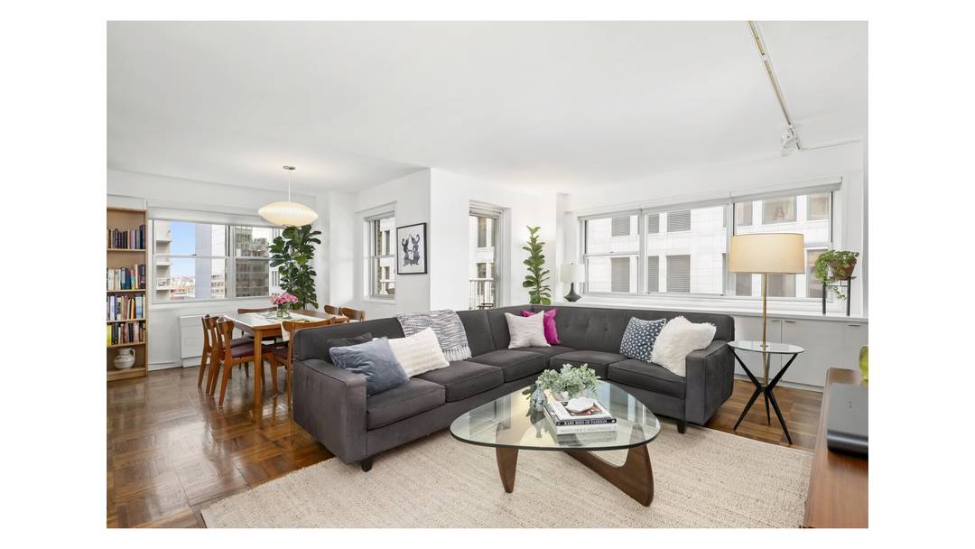 In the heart of Greenwich Village, this expansive two bedroom, two bath home welcomes you with a wide open, loft like floor plan bathed in natural light from three exposures ...