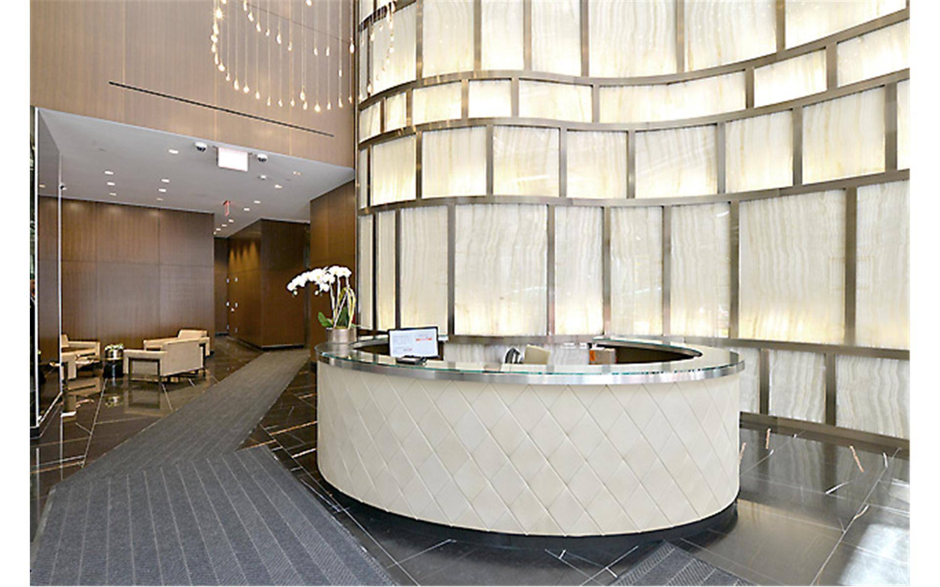 Step into the epitome of luxury living with this exceptional three bedroom, three and one half bath Duplex Penthouse nestled in the heart of vibrant Midtown Manhattan, steps off billionaires ...