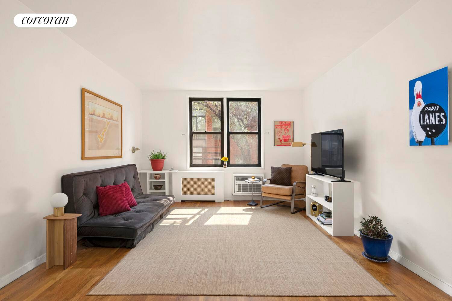 Welcome to 100 Bank Street, Apartment 2E, a charming residence on a quiet, cobblestoned street in the heart of New York City's vibrant West Village.