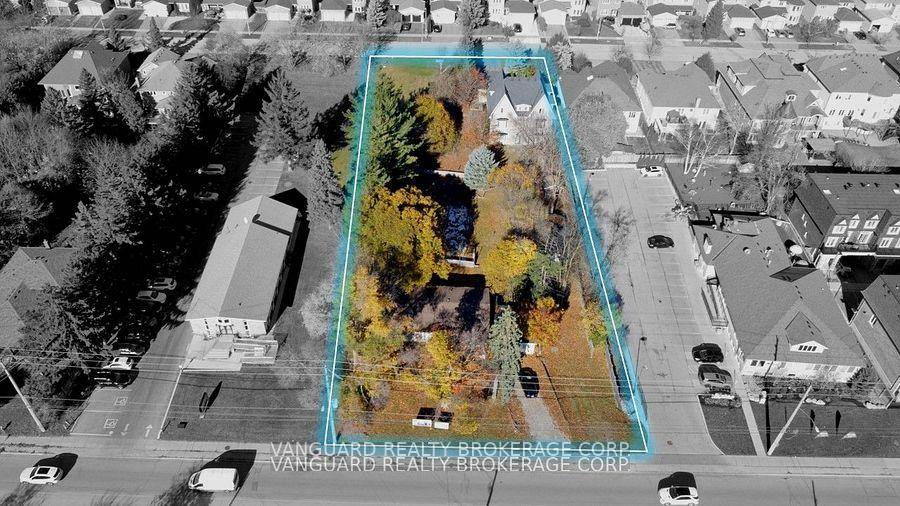 This nearly 1 acre site, with 123 feet of frontage, is located directly across from Yonge Street Offering exceptional potential for residential development.