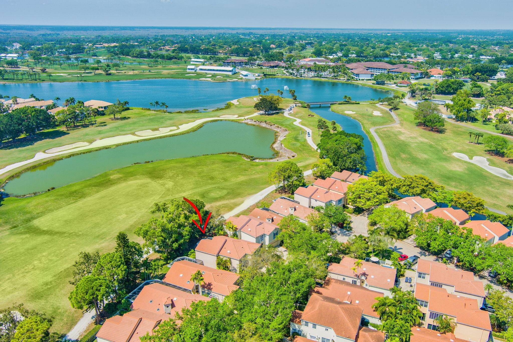 Stunning 3BR 2BA golf course home in the charming Villa d'Este community of PGA National.
