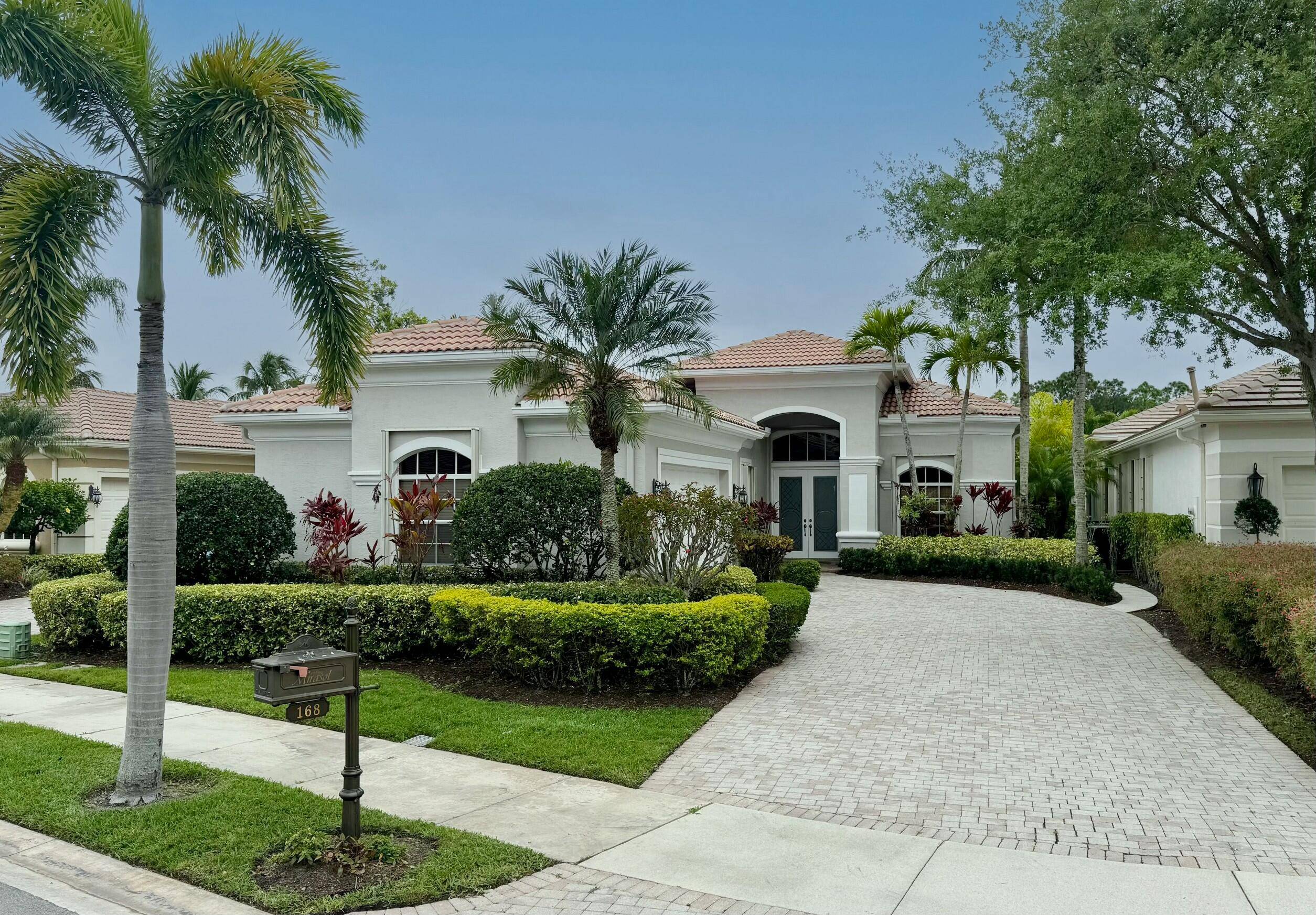 Don't miss this desirable Chateau floorplan home with Golf Membership in Mirasol Country Club.