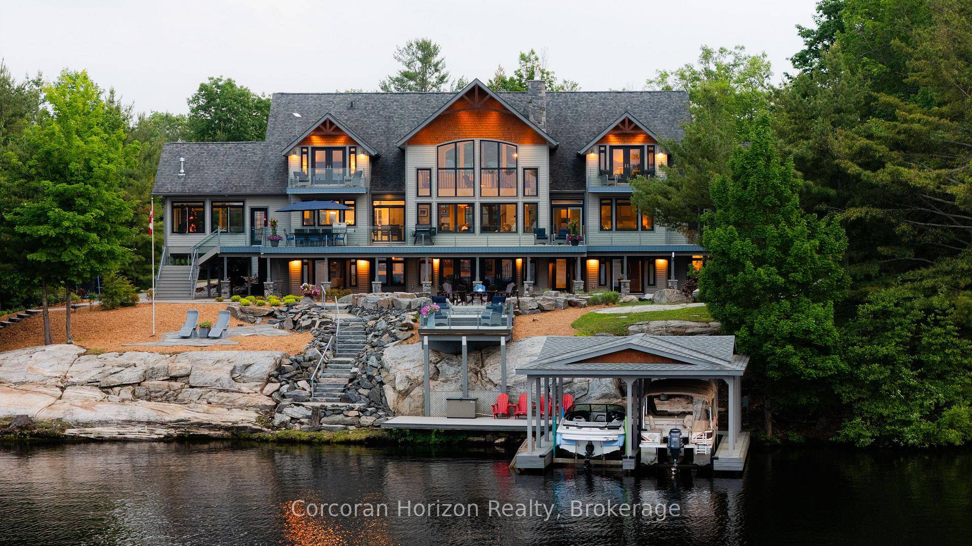 Welcome to the crown jewel of Ontario's world renowned cottage country an exquisite combination of 10, 000 sq.