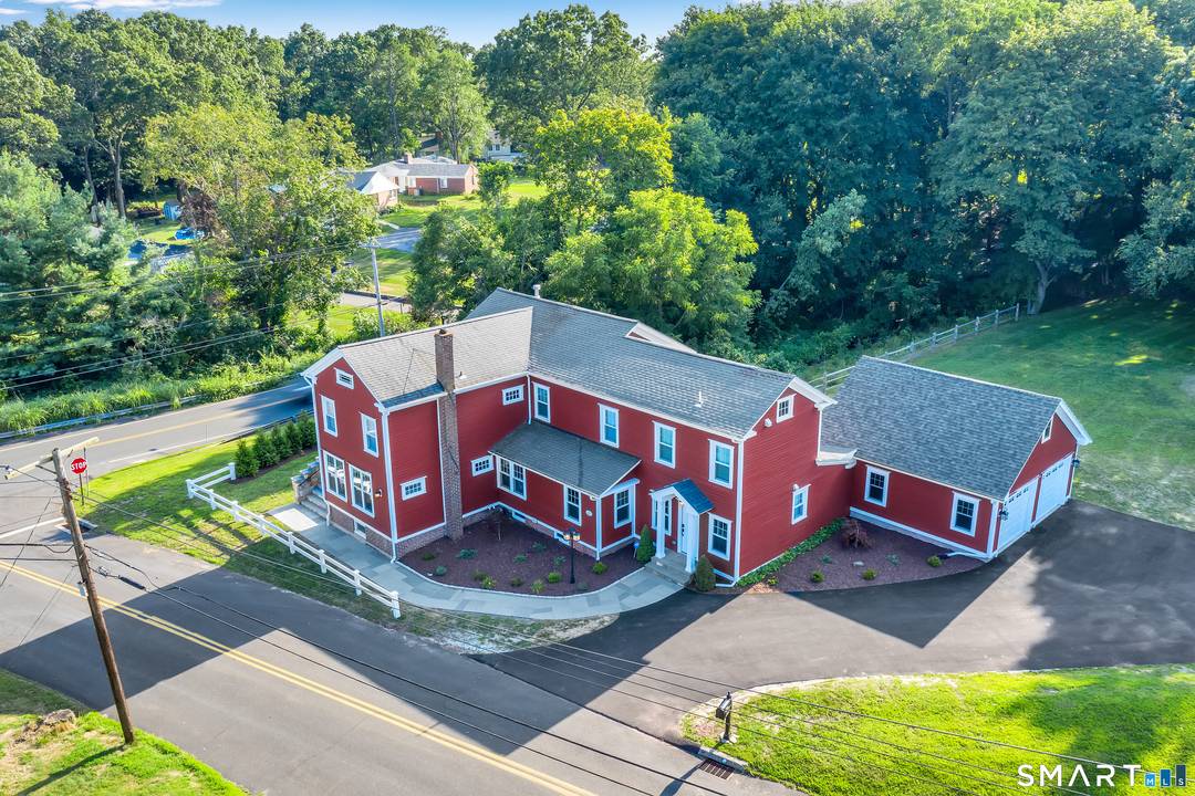 The historic Joel E. Bassett House, originally a one room farmhouse built in 1802, elegantly remodeled in 2018 to meet the demands of modern living.