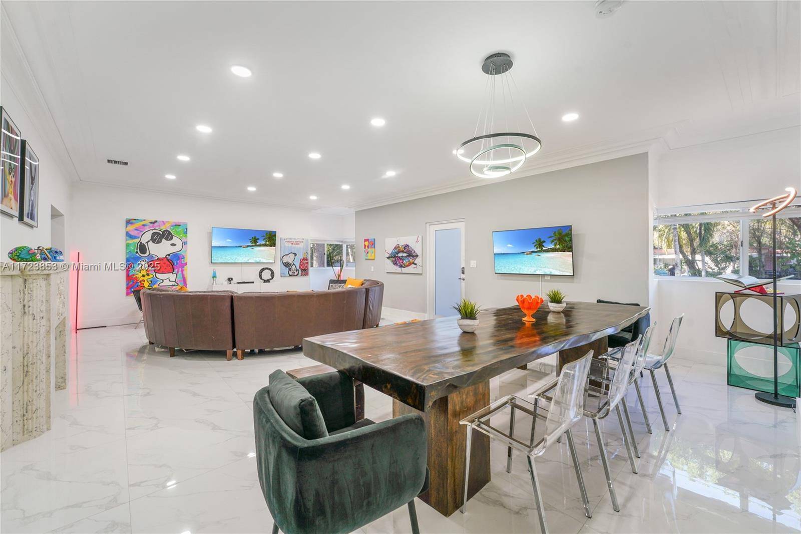 This home is a 5 bedroom 3 bath that sits on 20, 460 square foot lot !