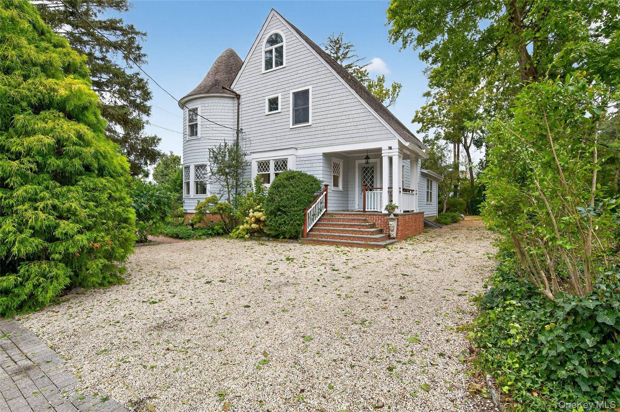 Steeped in history and set in the heart of Huntington Bay, this charming 1899 residence was originally August Heckscher's Caretaker's house.