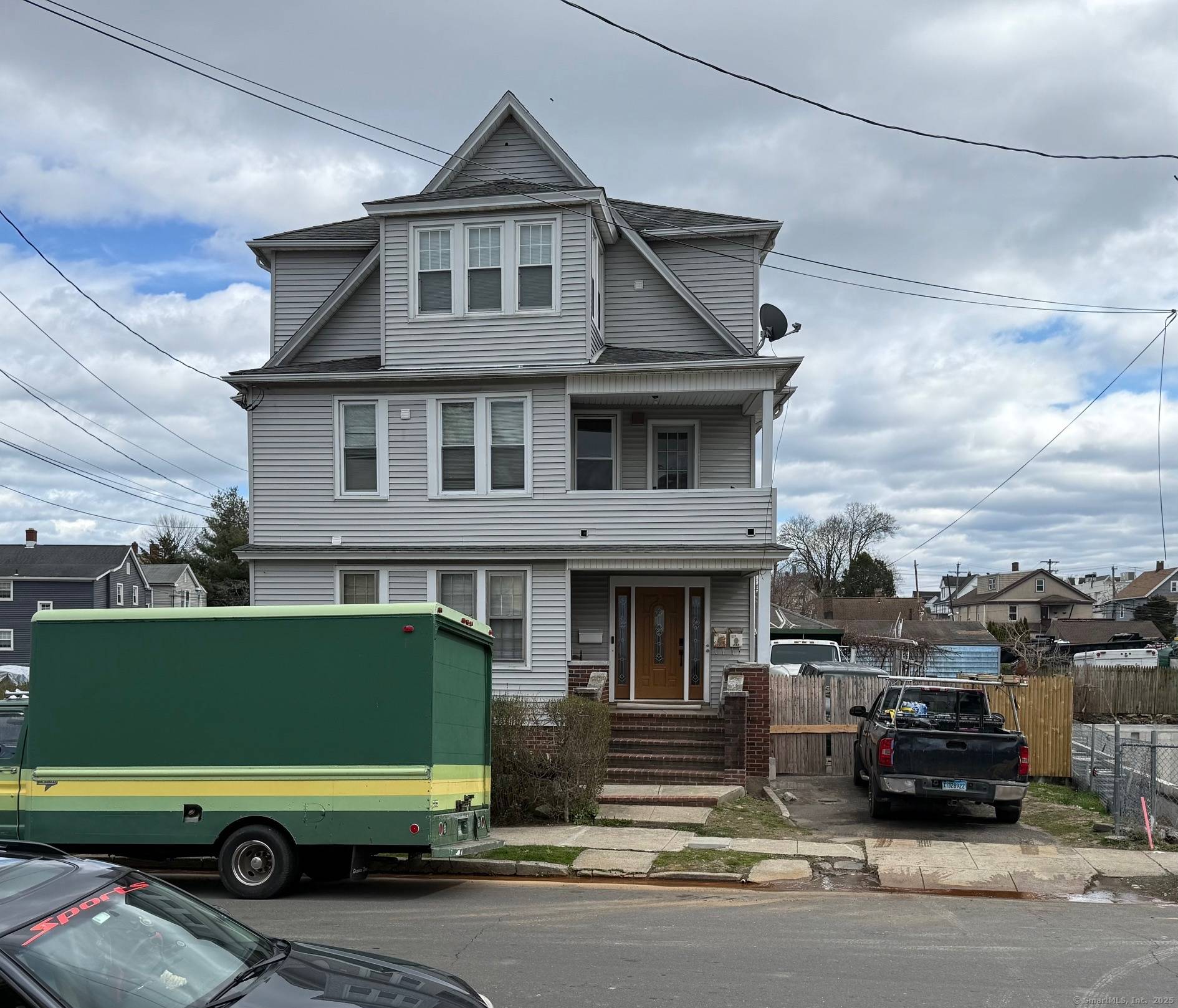 Very spacious legal three family home approximately 4, 645 square feet of livable space in great condition, very well maintained !