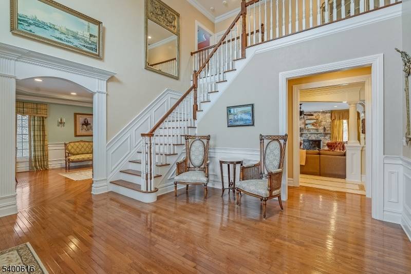 Set against a backdrop of rolling countryside and mature landscaping, this exceptional property offers the rare combination of privacy, space, and refined country living.