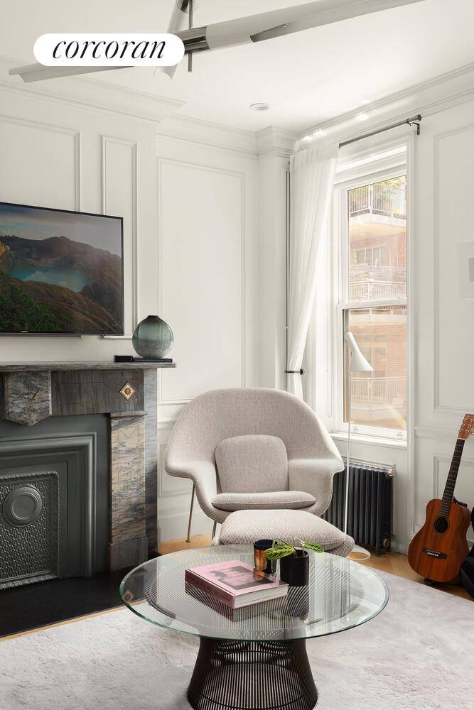 This impeccably designed 2br 2ba home, located on highly desirable West 10th Street in the heart of the West Village, was gut renovated to the highest standard in 2015.