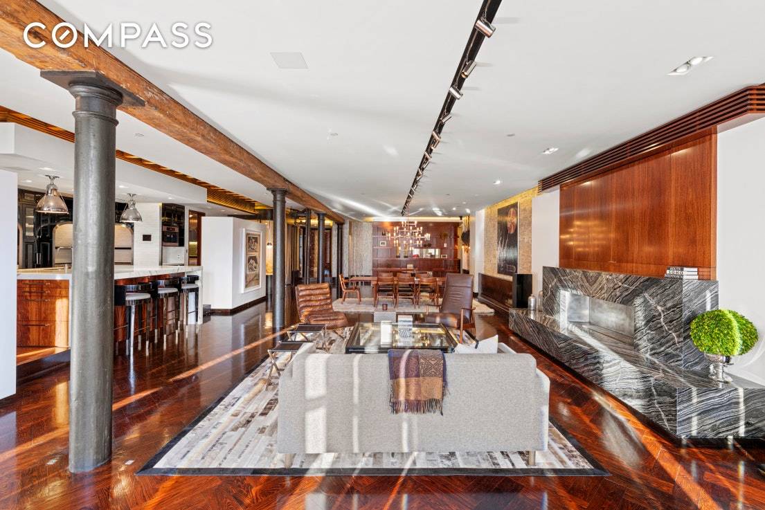 Located in a classic pre war loft building, this exquisitely appointed designer's own home is a full floor loft with 3, 150 sq ft, 3 bedrooms, and 2 1 2 ...
