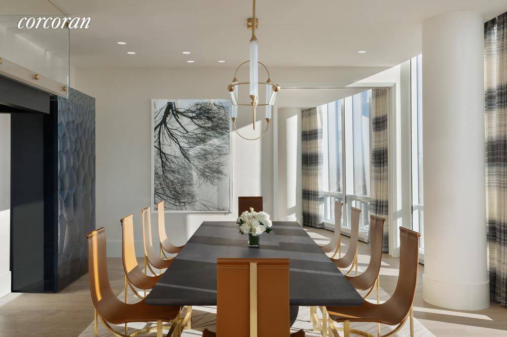 DRAMATIC HOME WITH BREATHTAKING VIEWS A PENTHOUSE 88A AT 15 HUDSON YARDS.