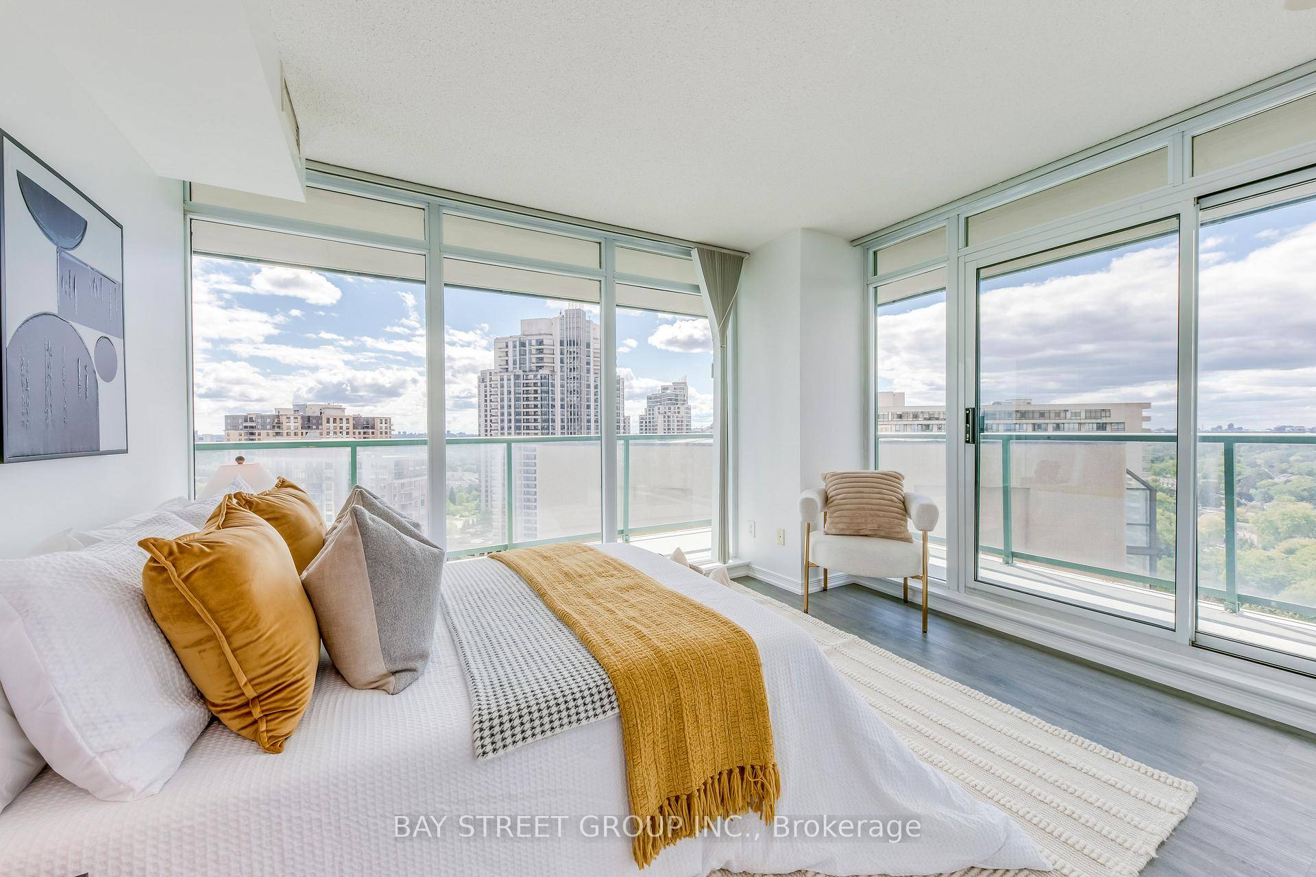 Freshly renovated ! Sun filled South East corner unit at Pulse Condos built by the Pemberton Group !