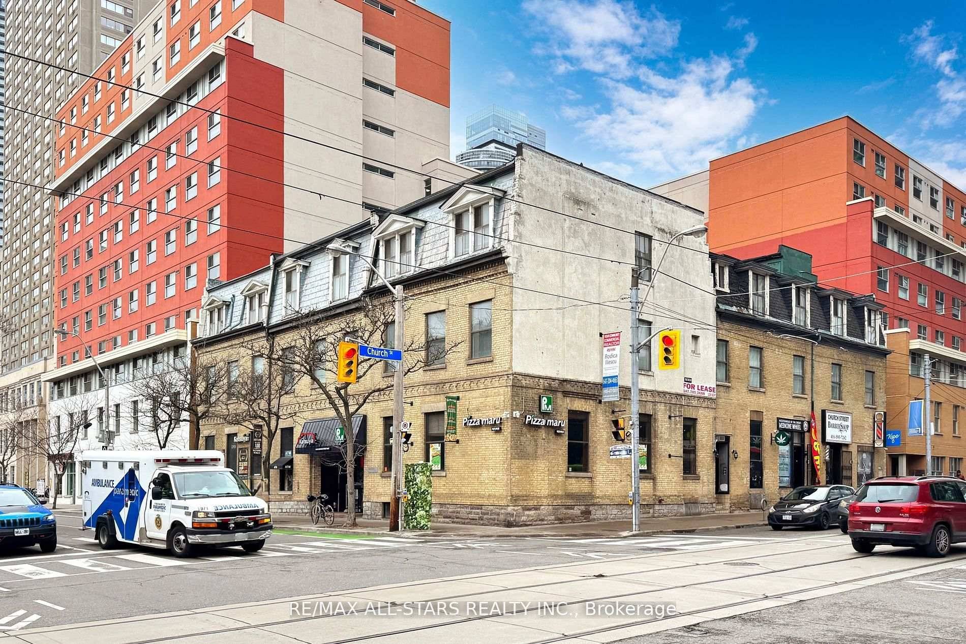 66 Gerrard St E, Unit 102Ground level retail commercial unit located at the corner of Gerrard Street East and Church Street, offering excellent street level access and visibility.