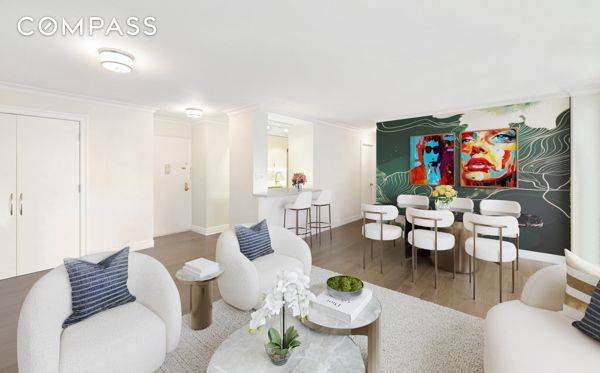 Discover unparalleled luxury in this newly renovated gem offering breathtaking East River and Manhattan skyline views from every room.