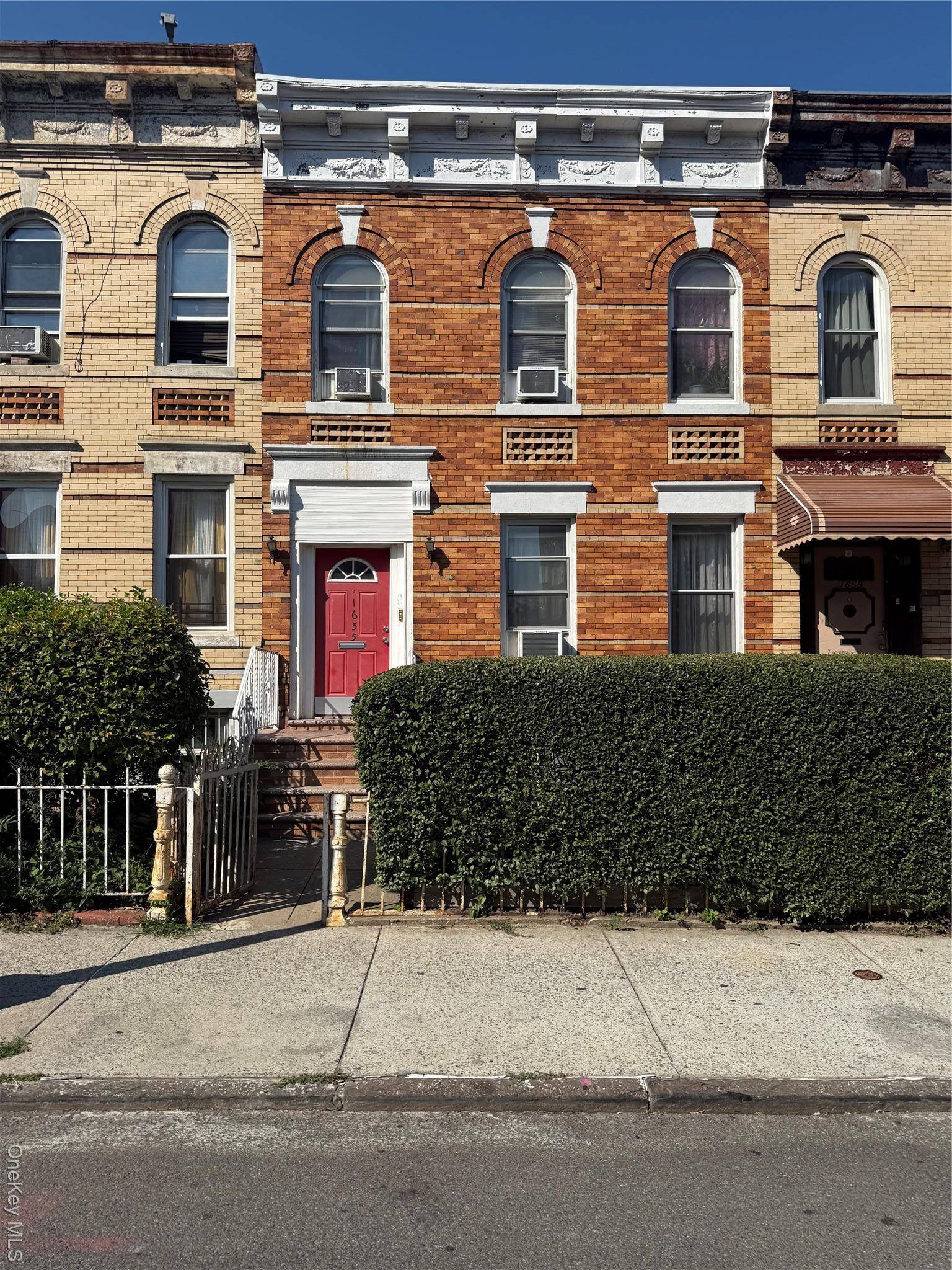 Large 2 Family Brick, attached.
