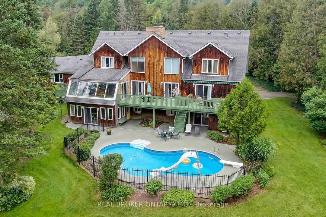 Welcome to 307254 Hockley Rd in Mono an expansive property offering over 5, 000 sq ft of versatile living space on more than 3 acres of scenic land, with the ...