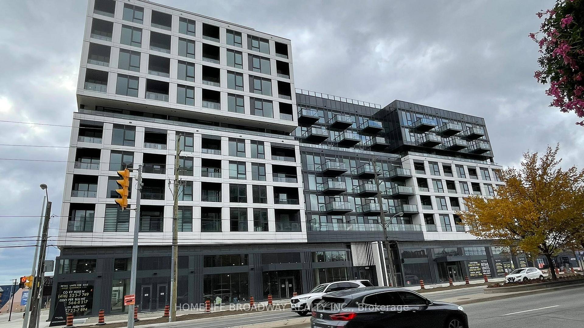 Brand New 1 1 condo unit with one parking, mins to Gardiner Exp, Unobstructed view, Good size Den could be bedroom for guess or large office space.