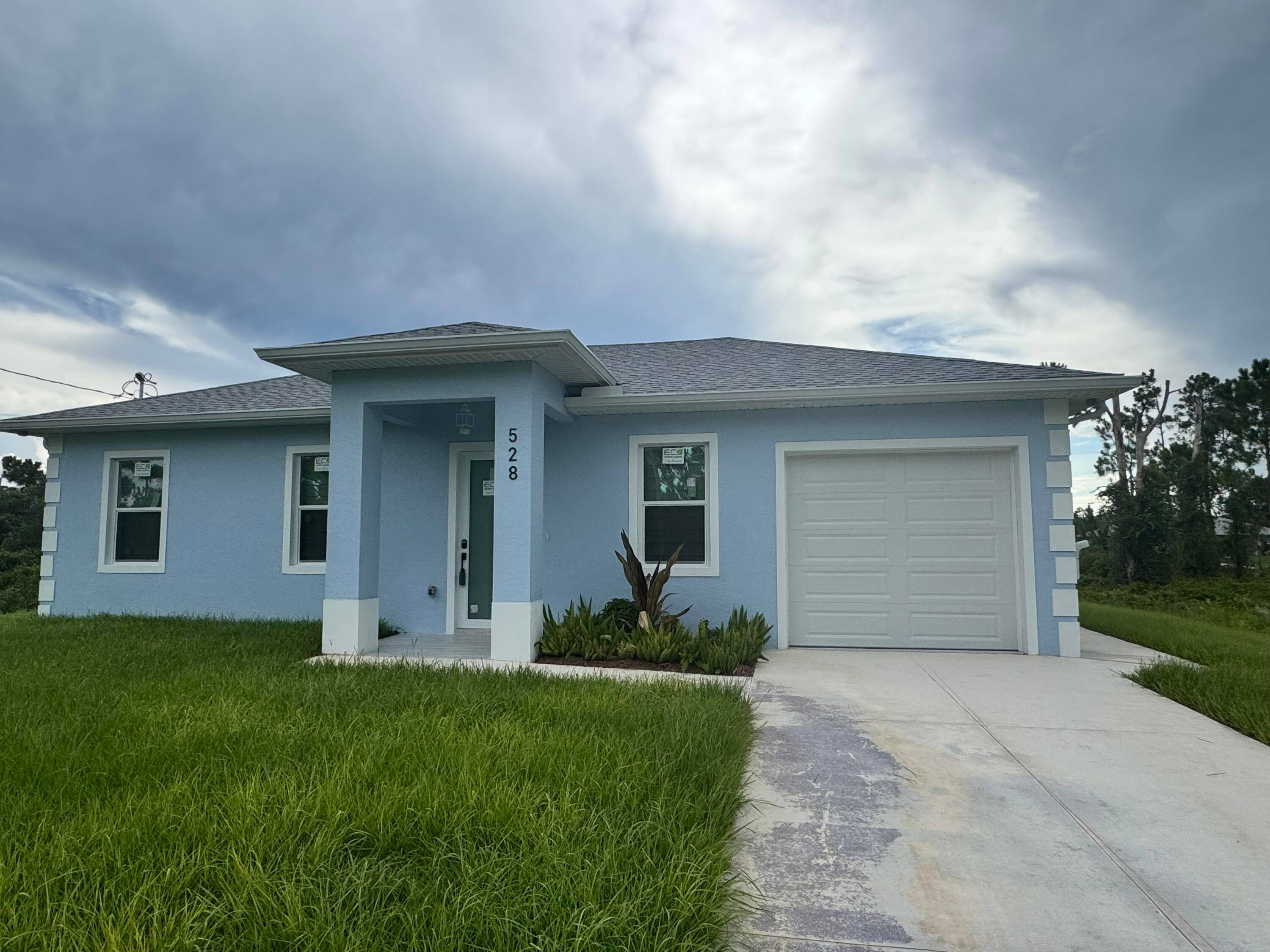 Brand new home with great potential.