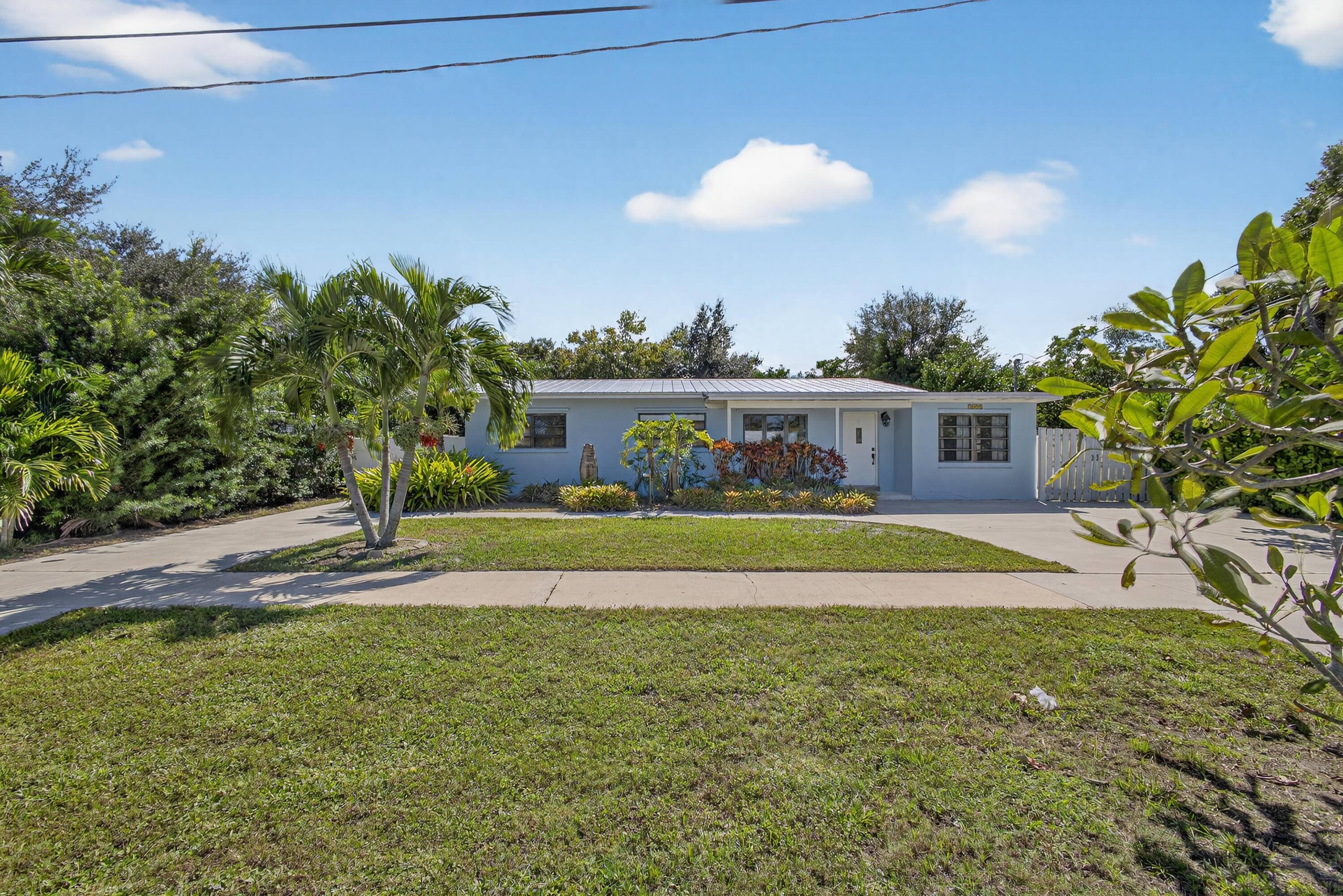 Beautiful one story single family home, offering 3 bedrooms and 2.