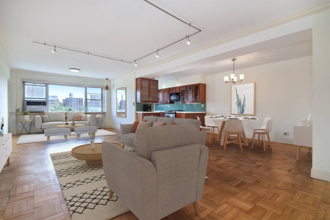 Surround yourself in sophisticated elegance in this spacious, fully renovated two bedroom, two bath co op in the heart of Riverdale's desirable Spuyten Duyvil neighborhood.