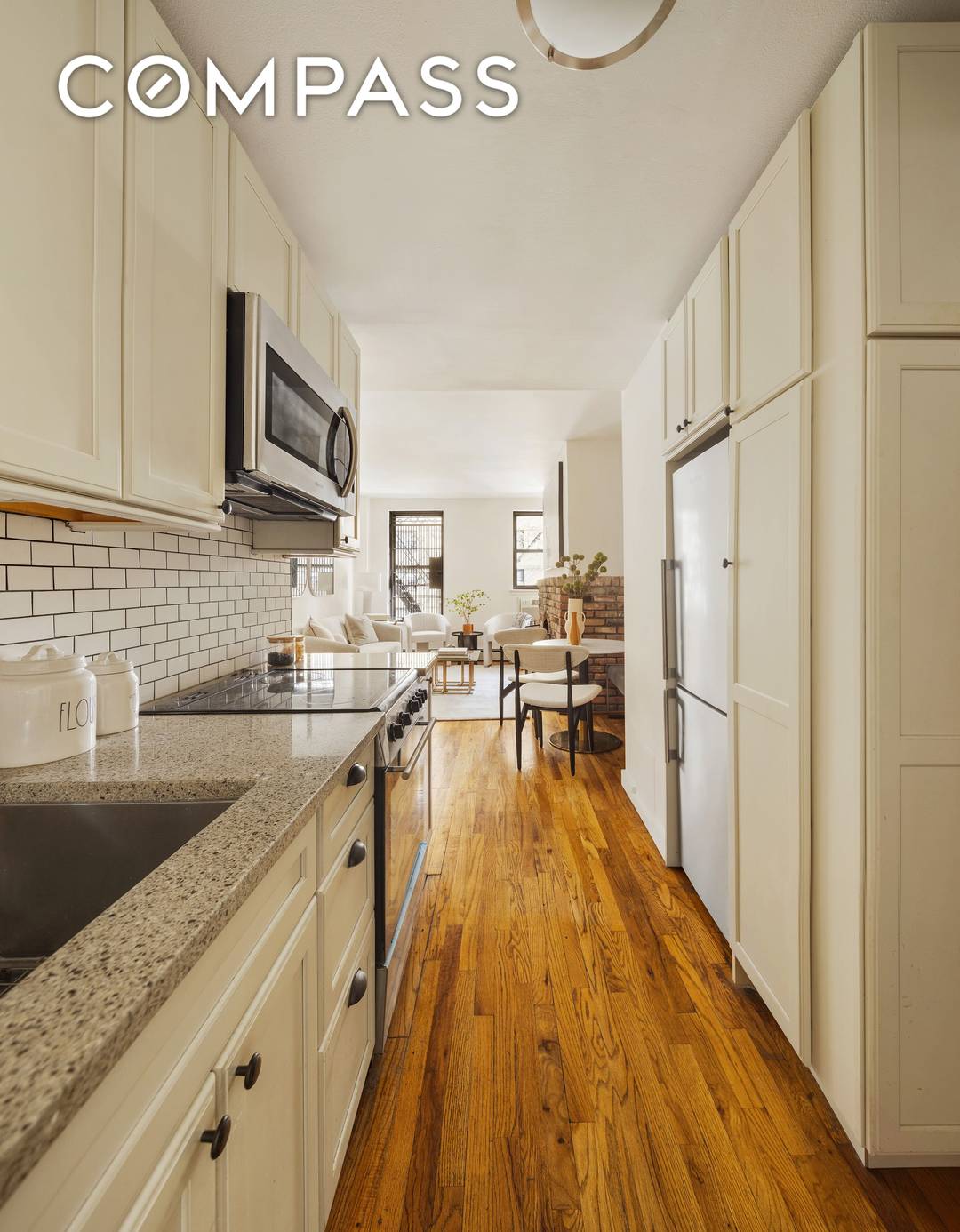 Welcome home to this beautifully designed 1 bedroom, 1.