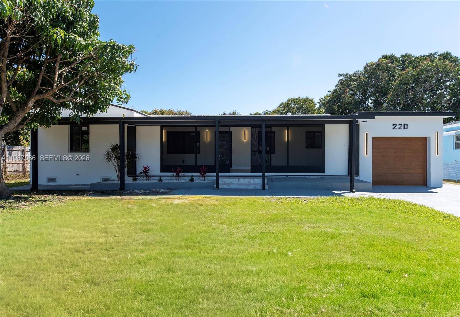 A fully renovated 3 bedroom, 2 bathroom home in North Miami located in a desirable no HOA neighborhood.