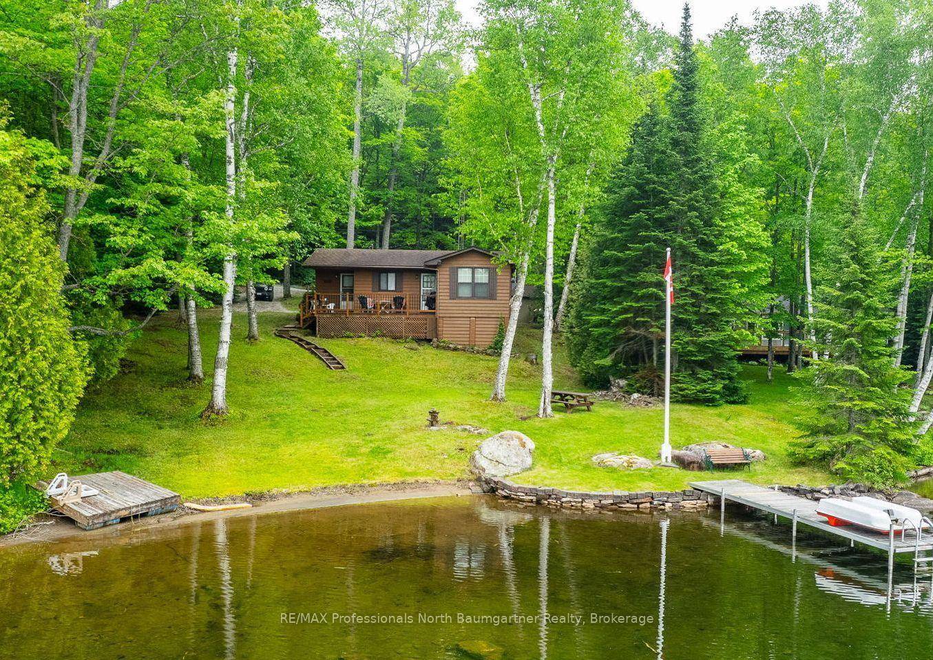 Discover the perfect lakefront retreat at this well maintained 3 season classic cottage on Lake Lorraine in beautiful Haliburton County.