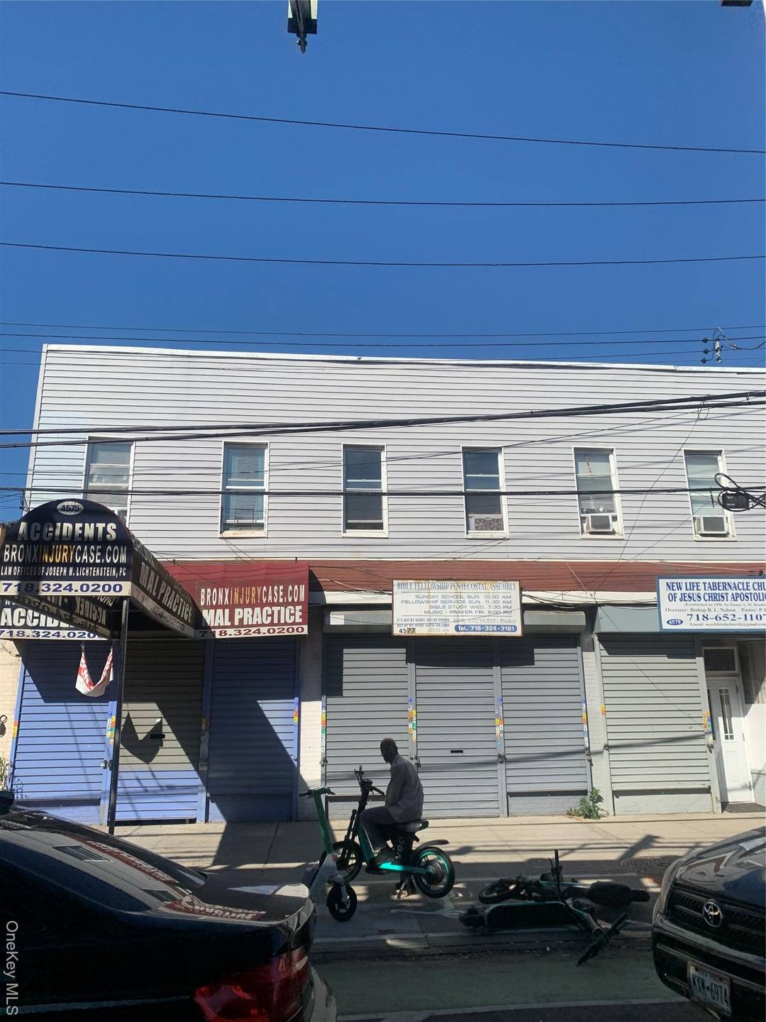 Prime mixed use property for sale on a high visibility corner lot in the Bronx !