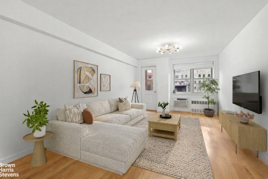 Welcome home to this beautifully renovated, south facing one bedroom in a full service Chelsea condominium at 170 West 23rd Street.