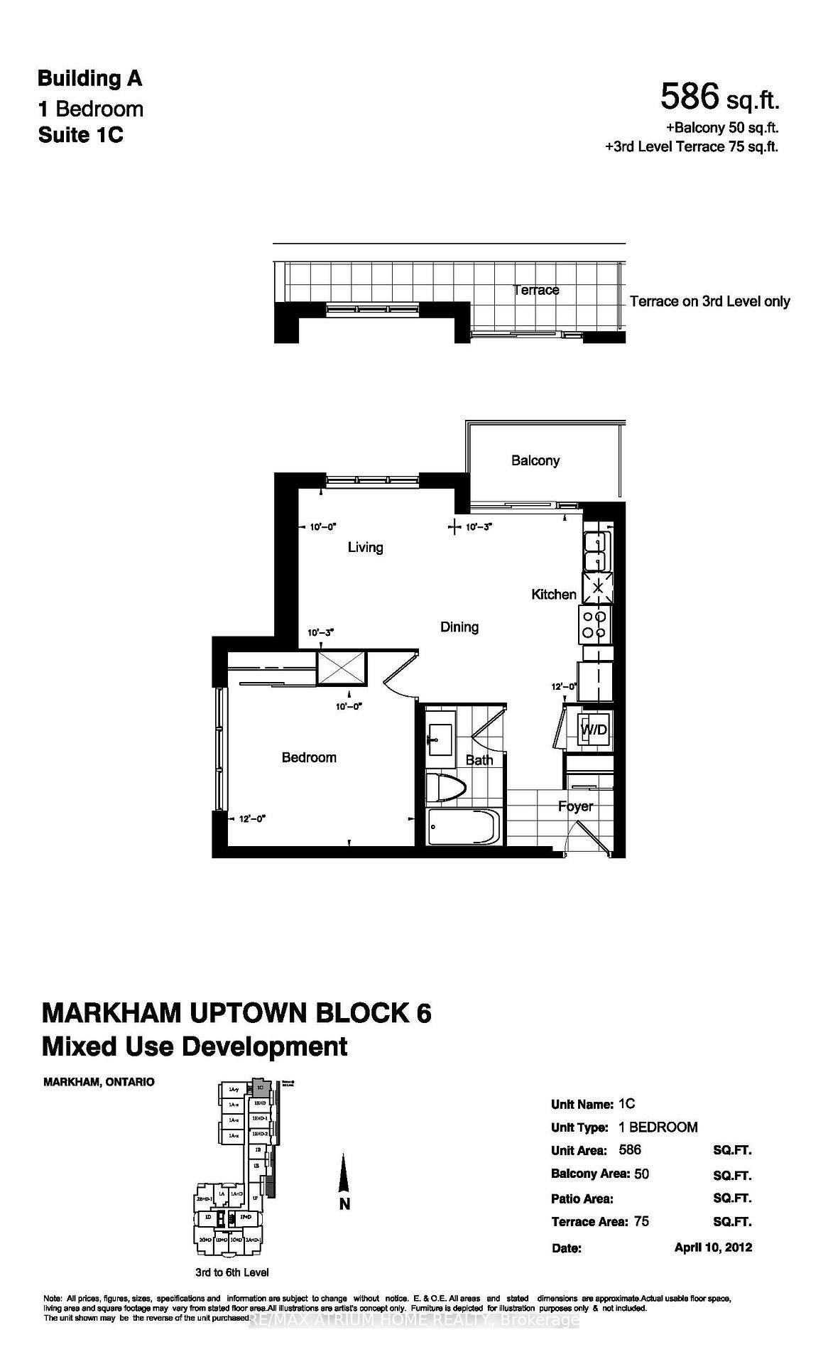 1 Bedroom Corner Unit In Prime Markham Location, Stainless Steel Appliances, Granite Kitchen Countertop, Laminate Flooring In Bedroom, Living And Dining.