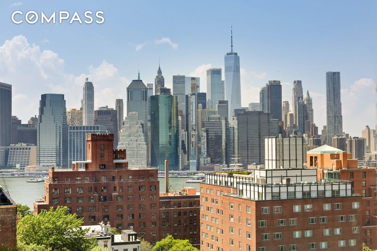 111 Hicks St, Apt 12GH is a renovated high floor 5 room Pre War co op with 3 Bedrooms and 2 bathrooms with spectacular views of downtown Manhattan and beyond.