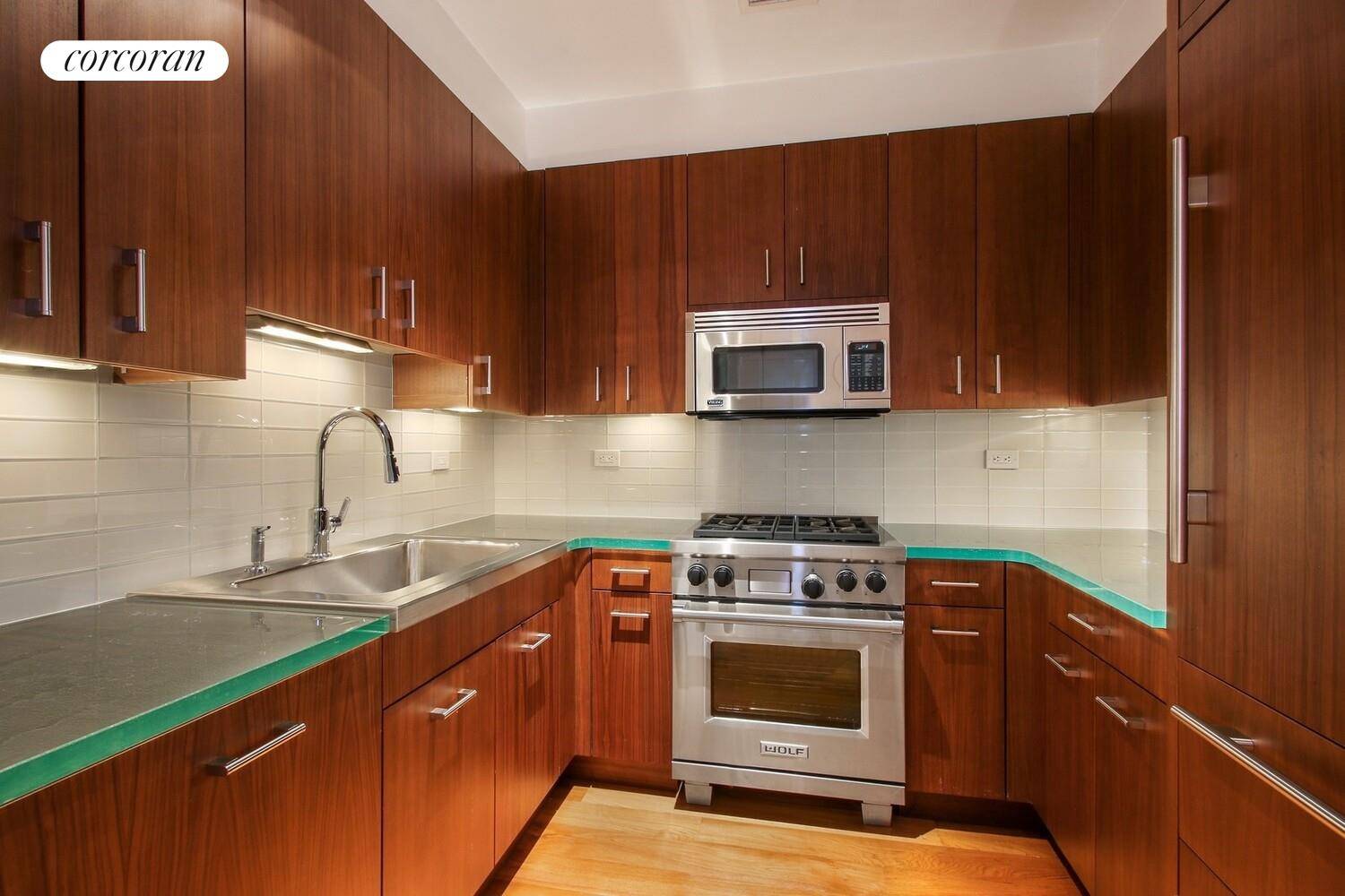 A gorgeous pied a terre, full time residence, or investment property, this luxurious, oversized, beautiful one bedroom, 1.
