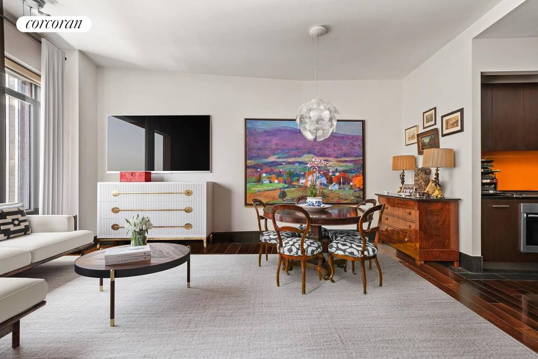 Welcome to Residence 18E at 40 Broad Street, an expansive approximately 1, 115 square foot home in the heart of the Financial District.