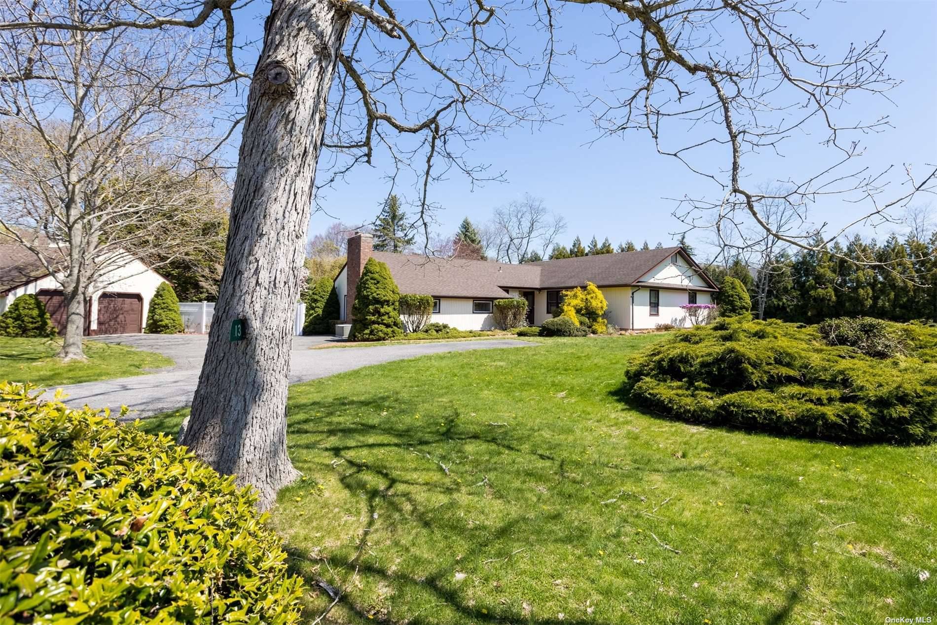 Nicely appointed seasonal 4 bedroom, 3 bath home with inground 9' diving pool awaiting your arrival.