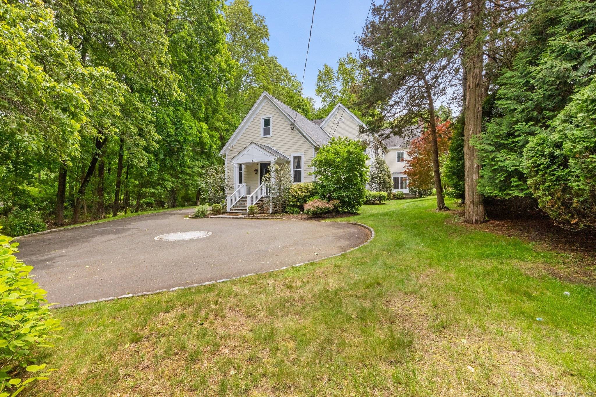 Distinctive blend of new open floor plan with luxury kitchen, bedrooms and baths and a grand, historic schoolhouse converted to Great Room with 11 ft ceiling, elegant moldings and trim ...