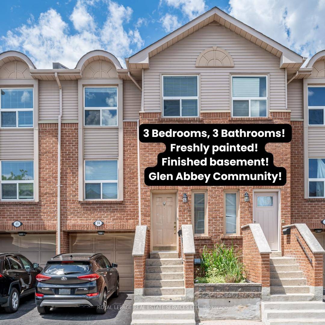 Welcome to this beautifully maintained 3 bedroom townhouse in the highly sought after Glen Abbey community one of Oakville's most desirable neighbourhoods known for its top rated schools, parks, and ...