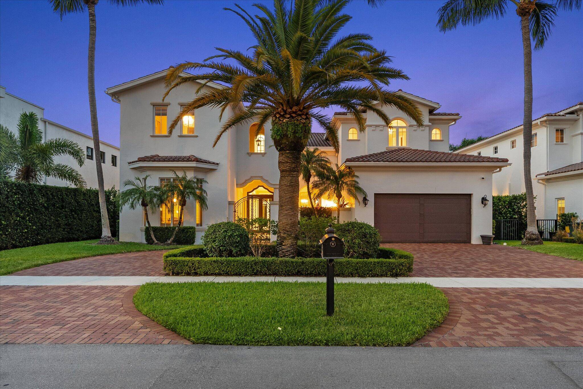 Situated in highly coveted Boca Villas, this 4, 816 sq ft luxury residence offers 5 en suite bedrooms, 5.