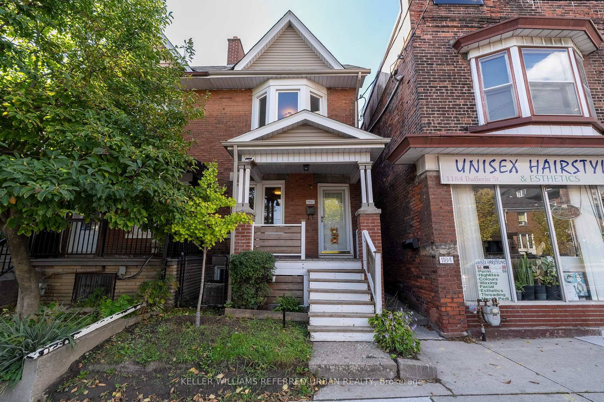 Situated in the family friendly Wallace Emerson Community, this semi detached 2 storey property is a blank slate that awaits your personal vision.