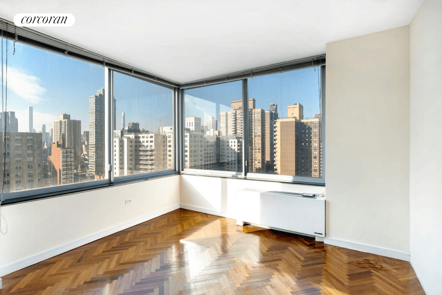Apartment 19A Corner 2BD 2BTH with Balcony amp ; Sweeping Views Perched on a high floor, Apartment 19A is a mint condition, sun drenched corner unit with two bedrooms, two ...